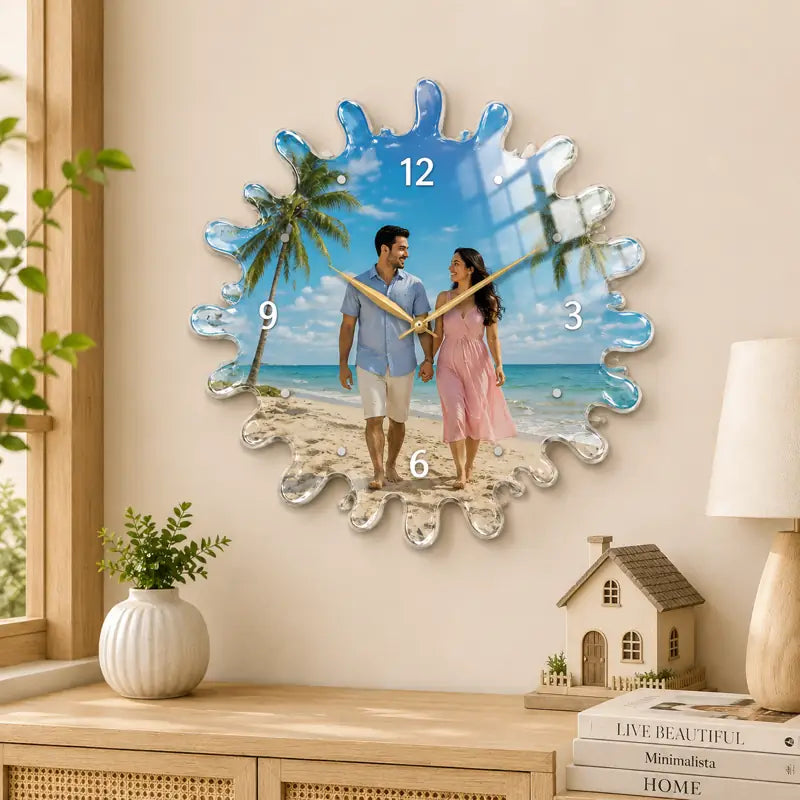 Water Splash Clock