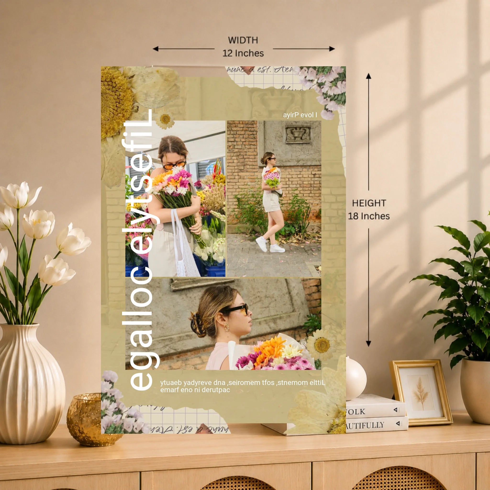 12x18 Wall Mockup
