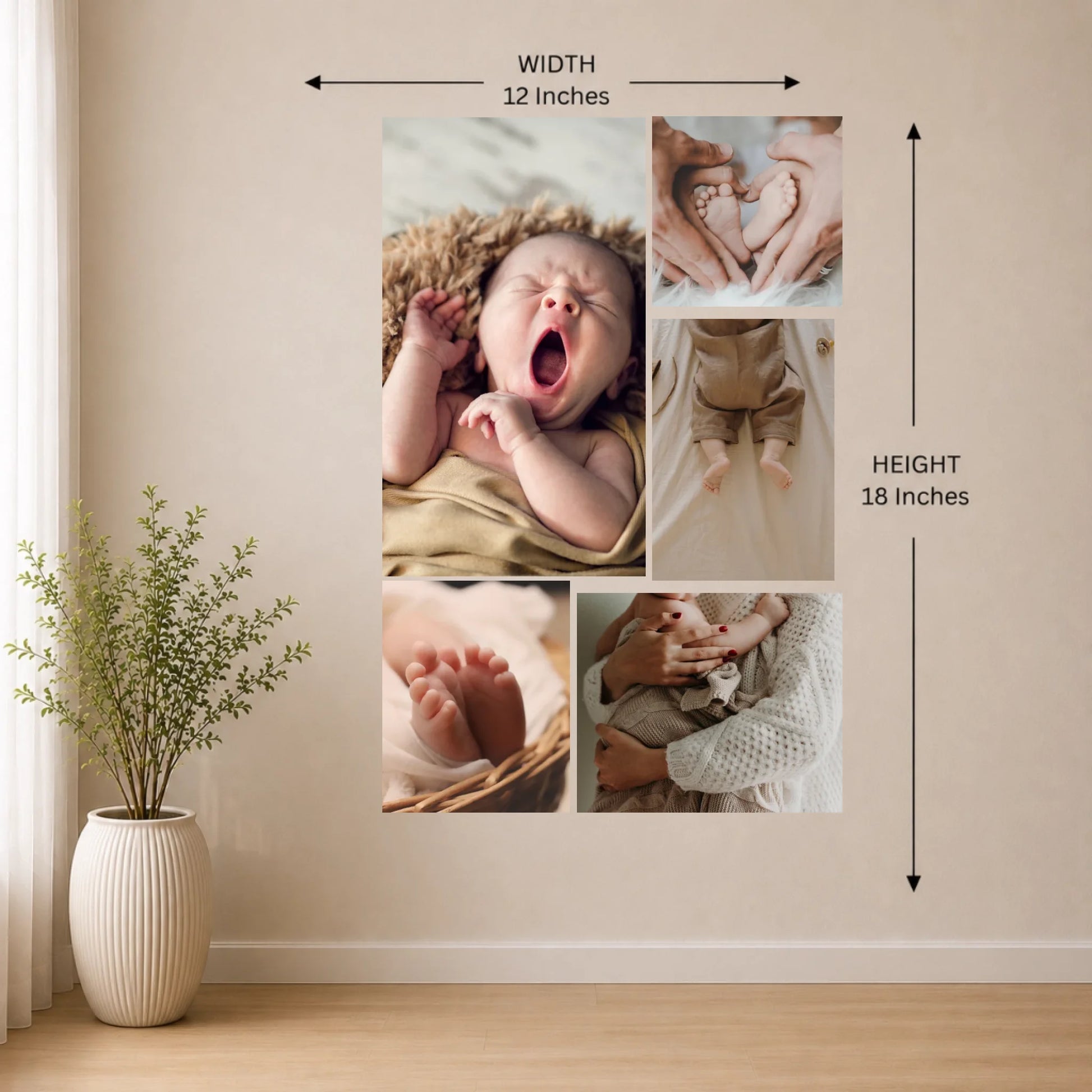 12x18 Wall Mockup