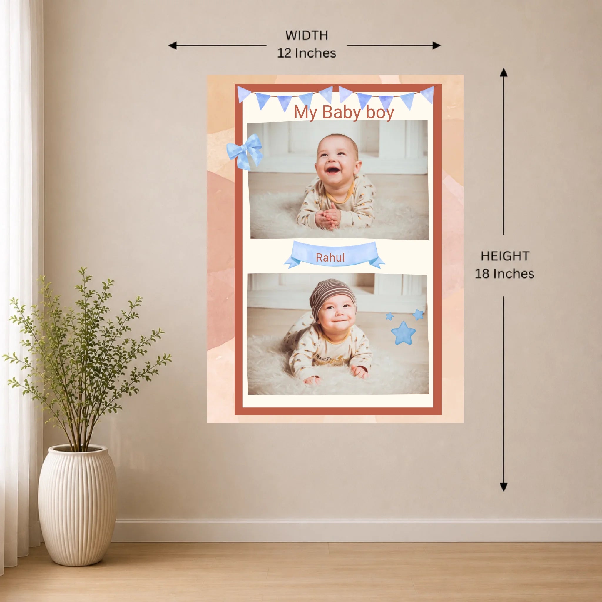 12x18 Wall Mockup