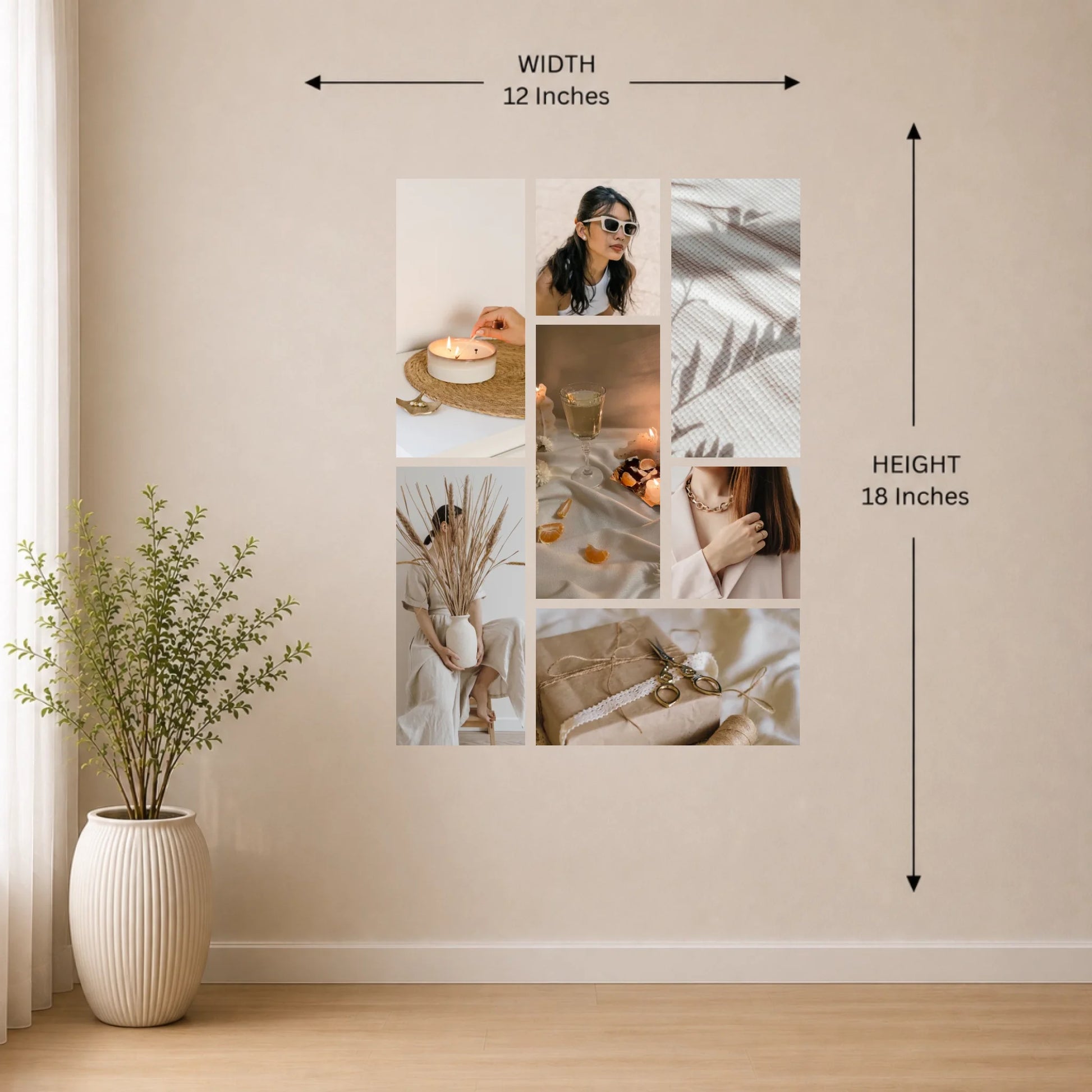 12x18 Wall Mockup
