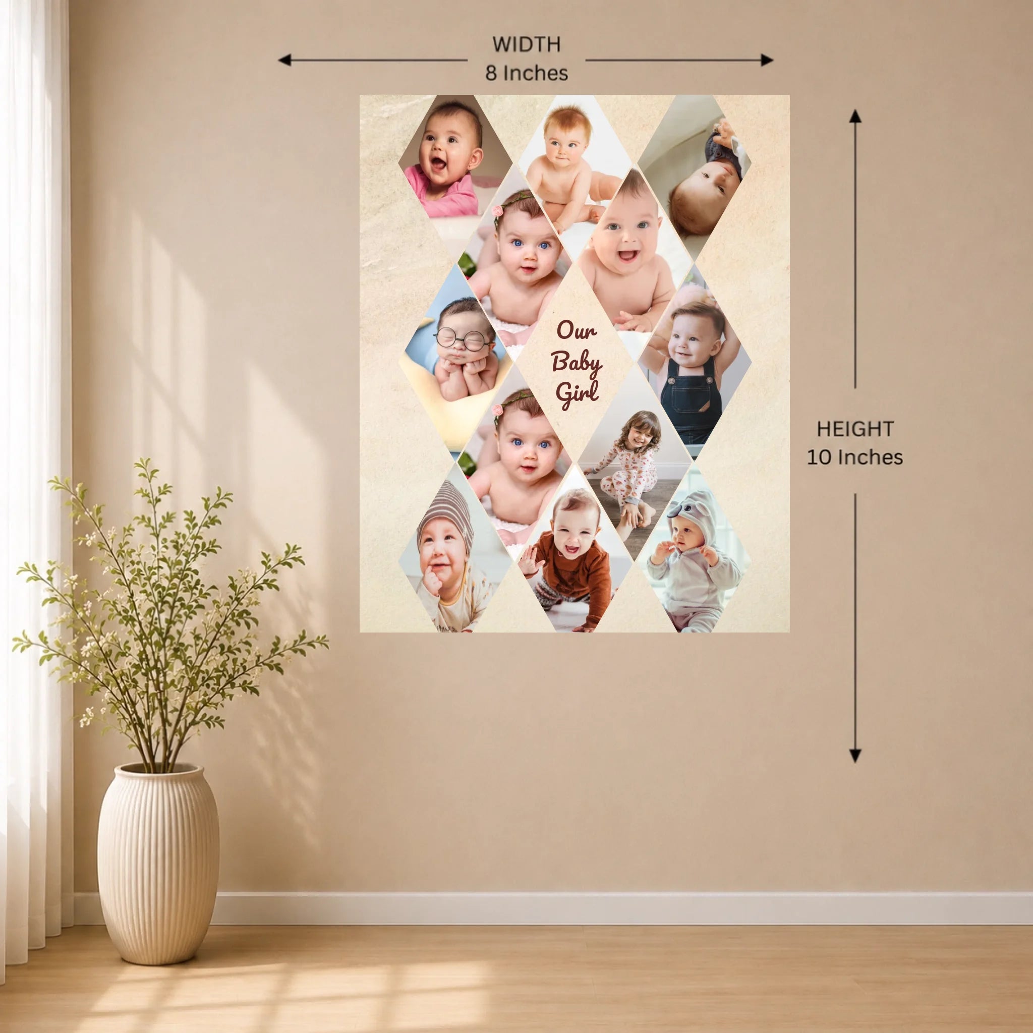 8x10 Wall Mockup