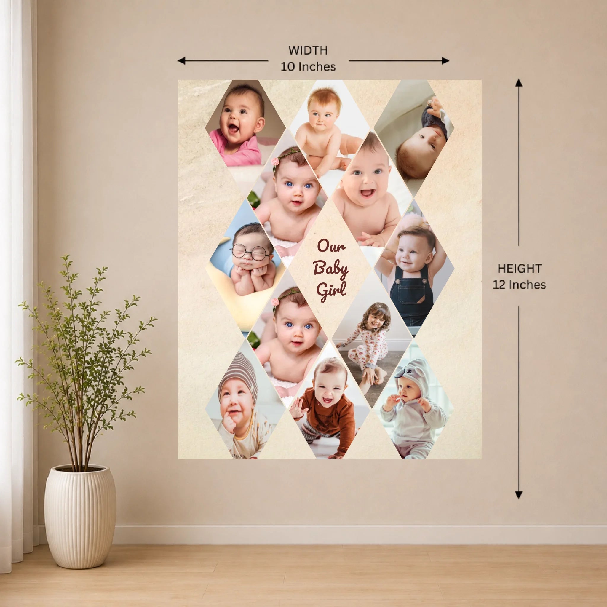 10x12 Wall Mockup