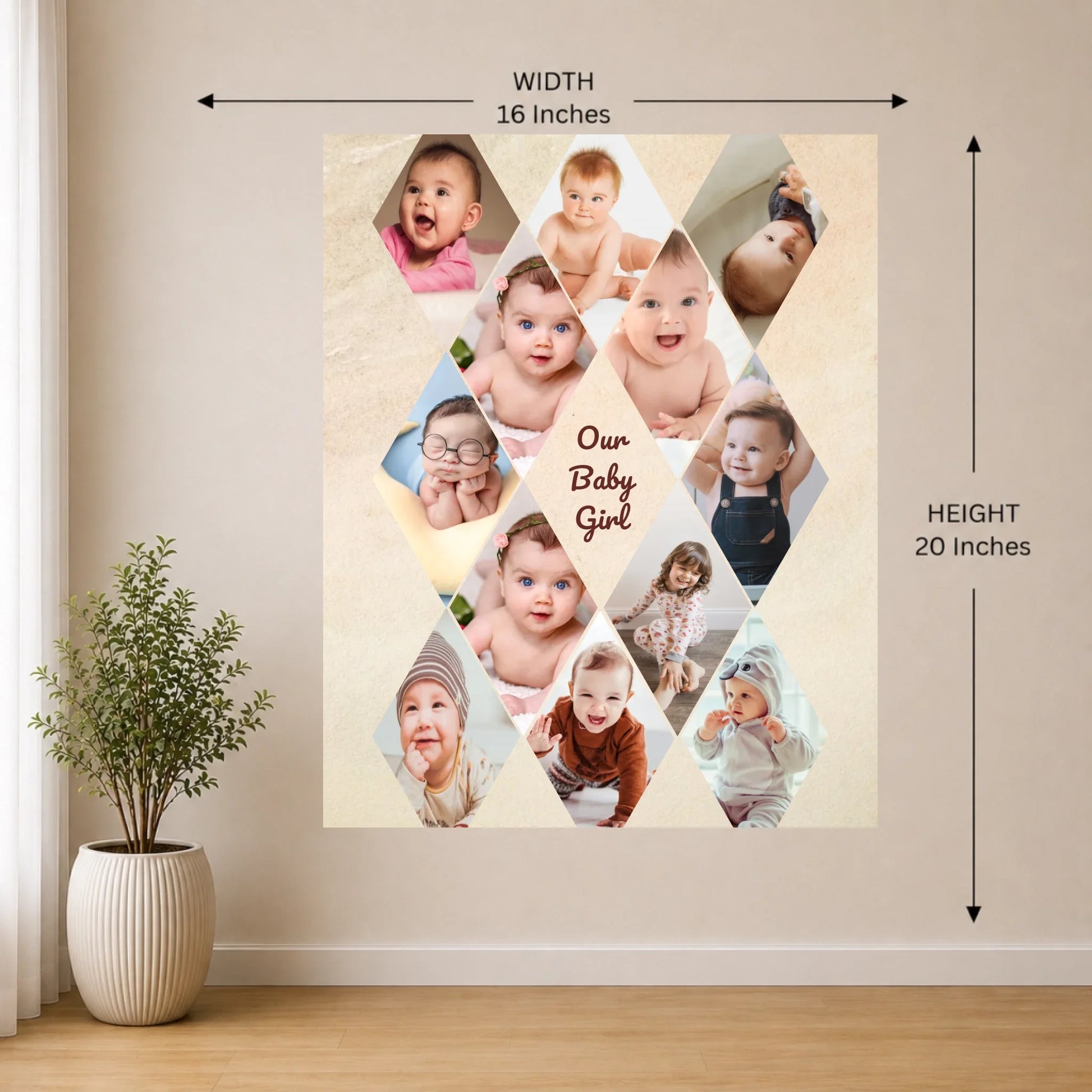16x20 Wall Mockup