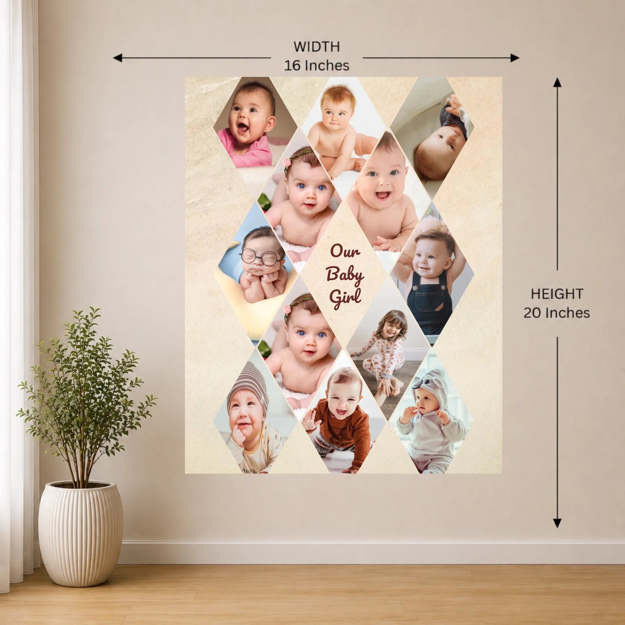16x20 Wall Mockup