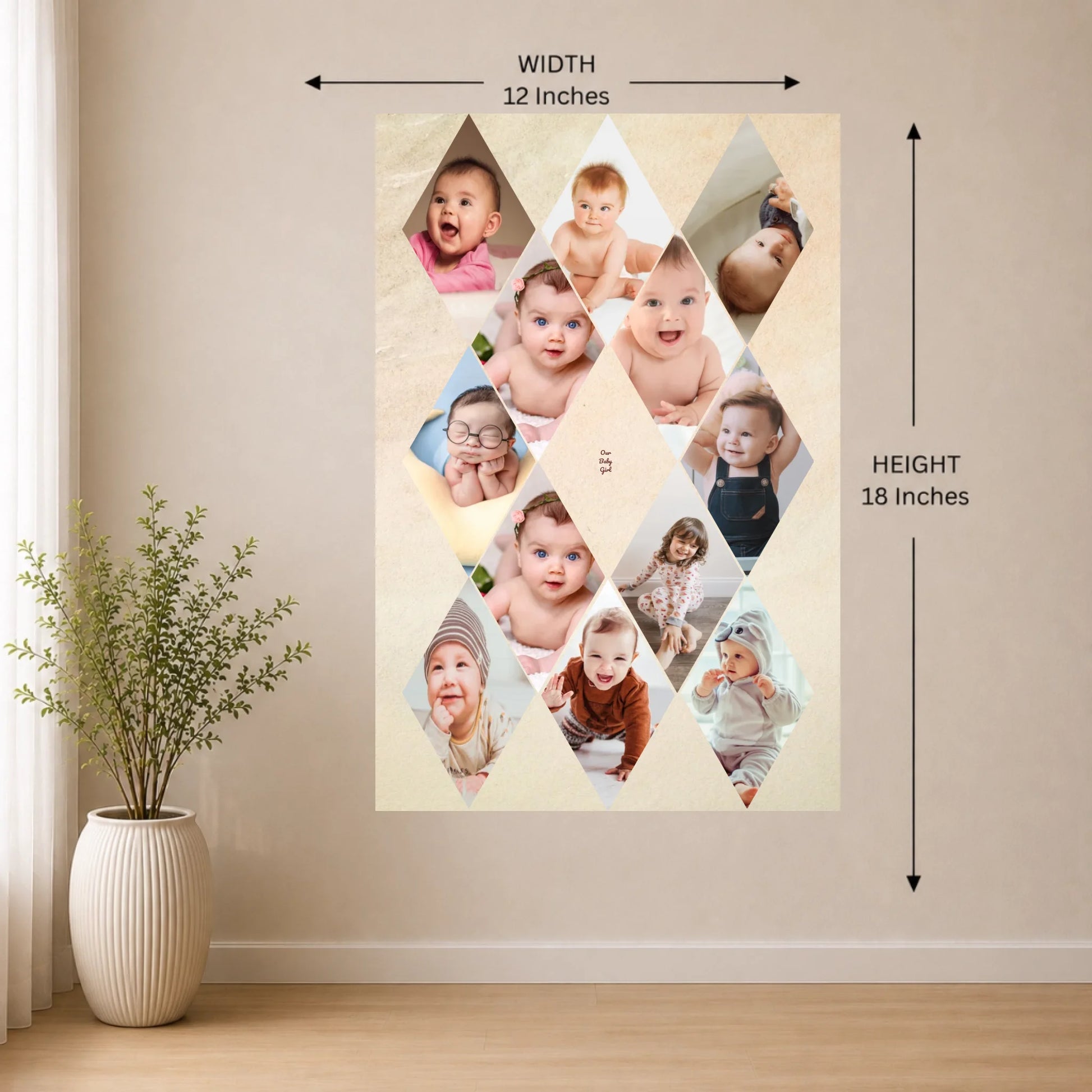 12x18 Wall Mockup