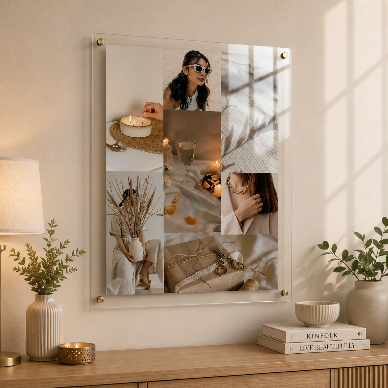 Aesthetic Photo Collage Poster