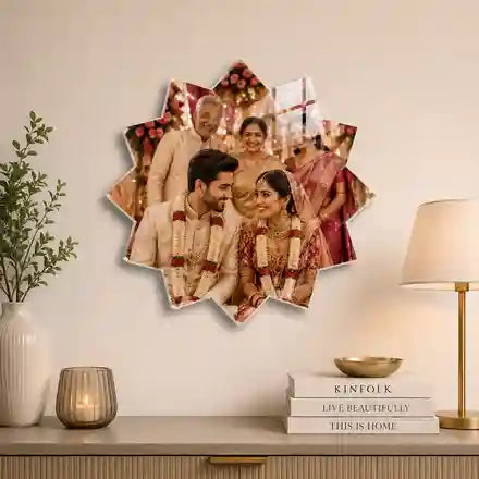 Radiant Star Acrylic Frame
