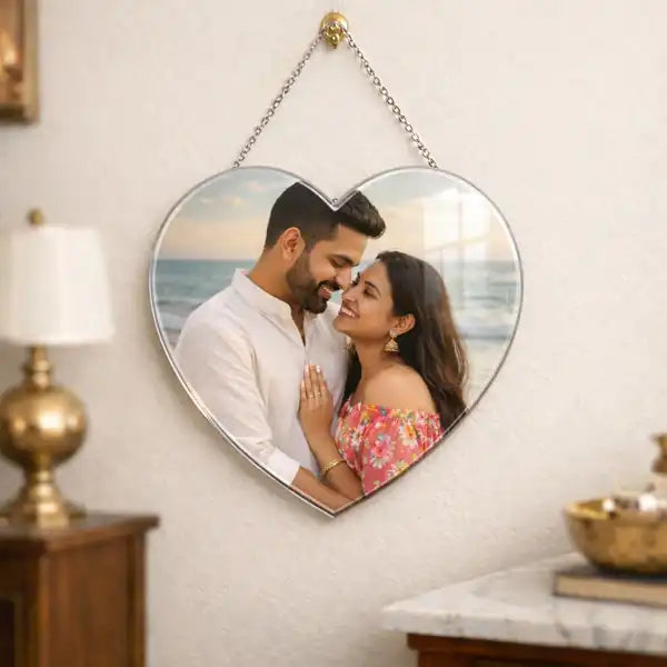 Love Heart Acrylic Wall Decor